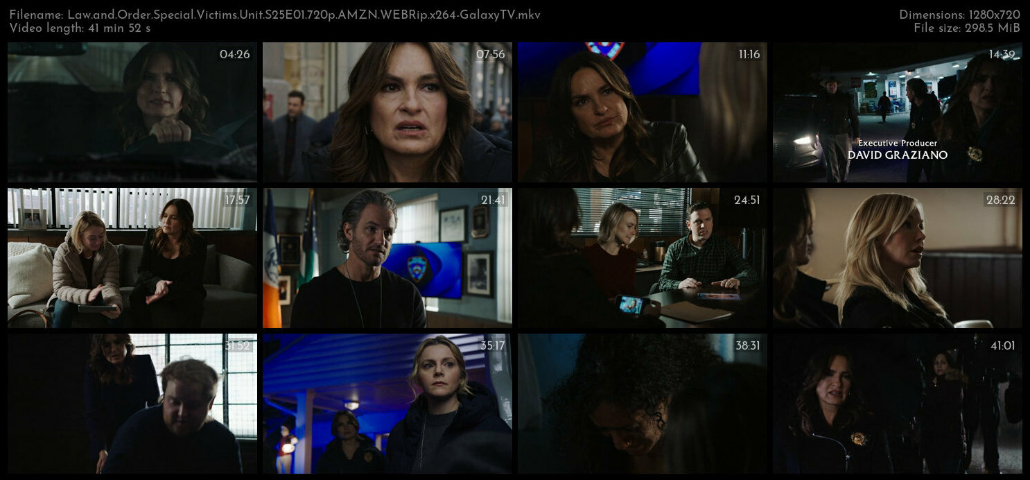 Law and Order Special Victims Unit S25 COMPLETE 720p AMZN WEBRip x264 GalaxyTV