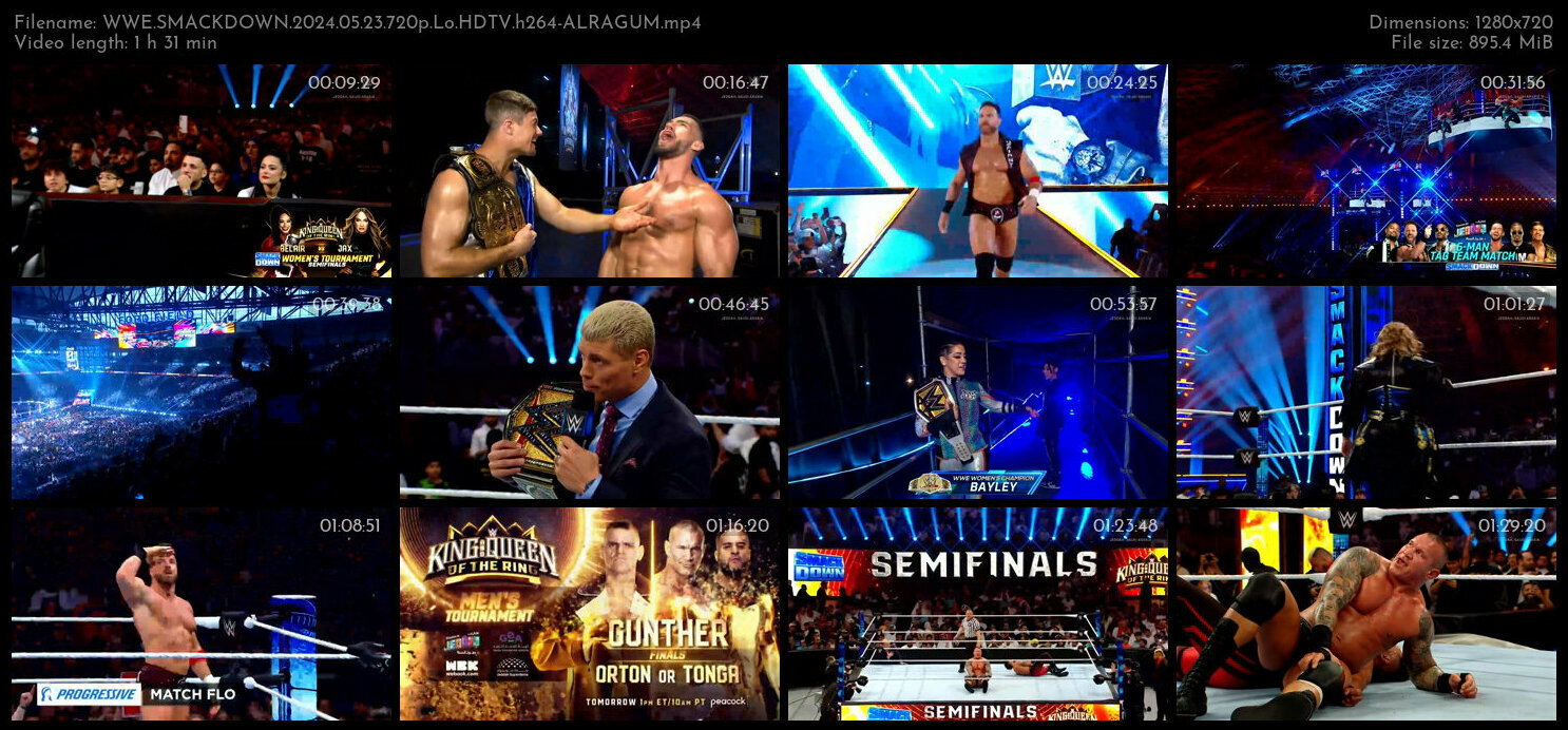 WWE SMACKDOWN 2024 05 23 720p Lo HDTV h264 ALRAGUM TGx