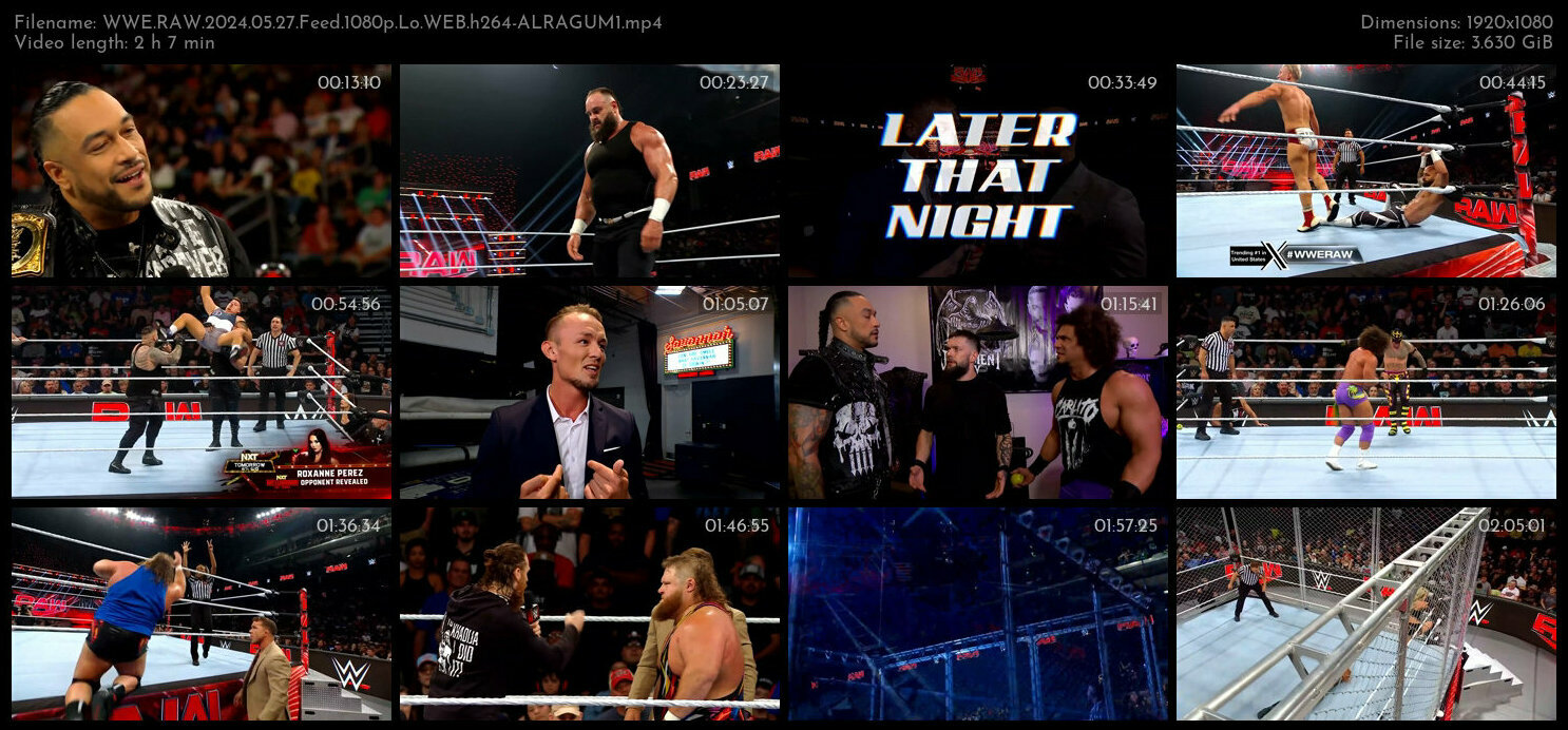 WWE RAW 2024 05 27 Feed 1080p Lo WEB h264 ALRAGUM1 TGx