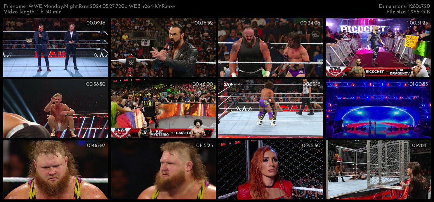 WWE Monday Night Raw 2024 05 27 720p WEB h264 KYR TGx
