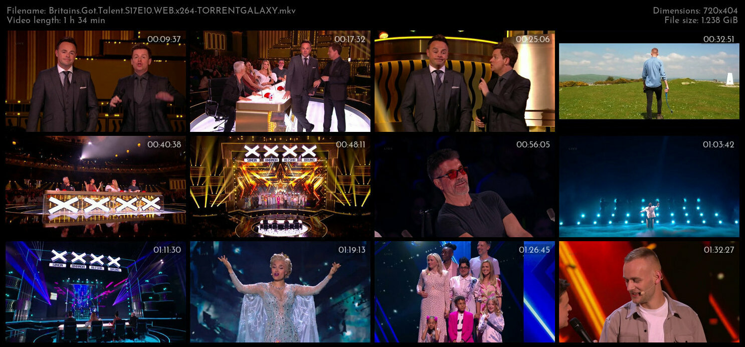 Britains Got Talent S17E10 WEB x264 TORRENTGALAXY