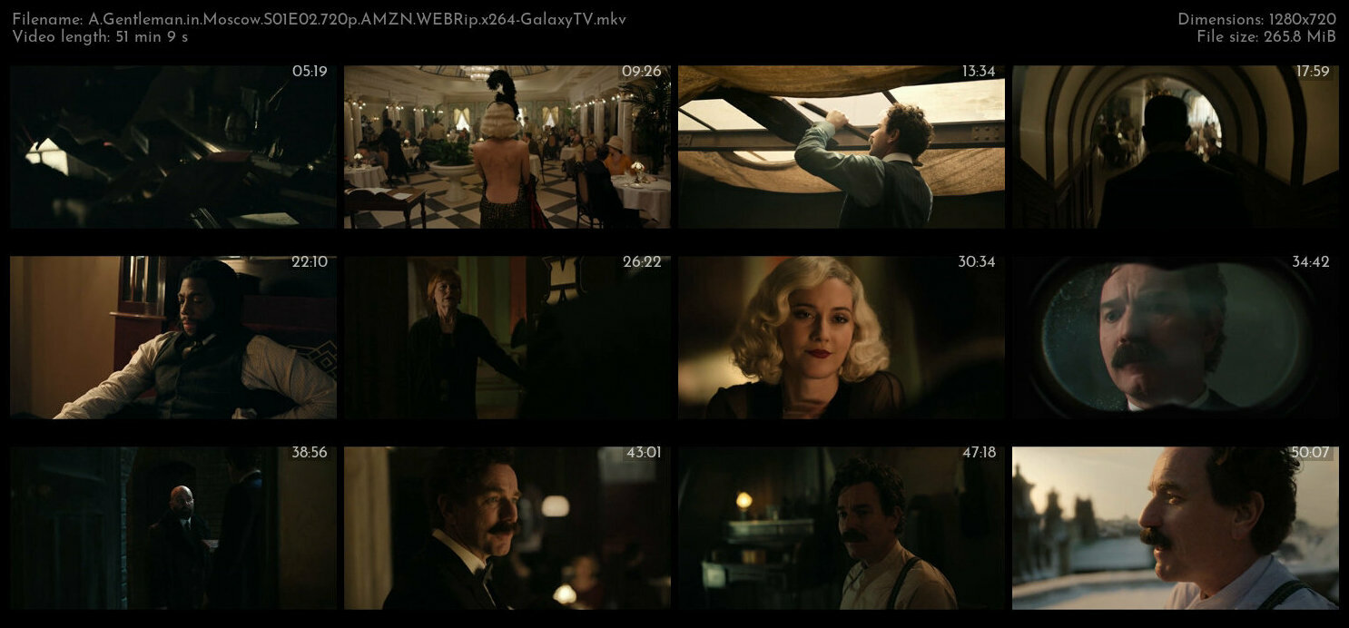 A Gentleman in Moscow S01 COMPLETE 720p AMZN WEBRip x264 GalaxyTV