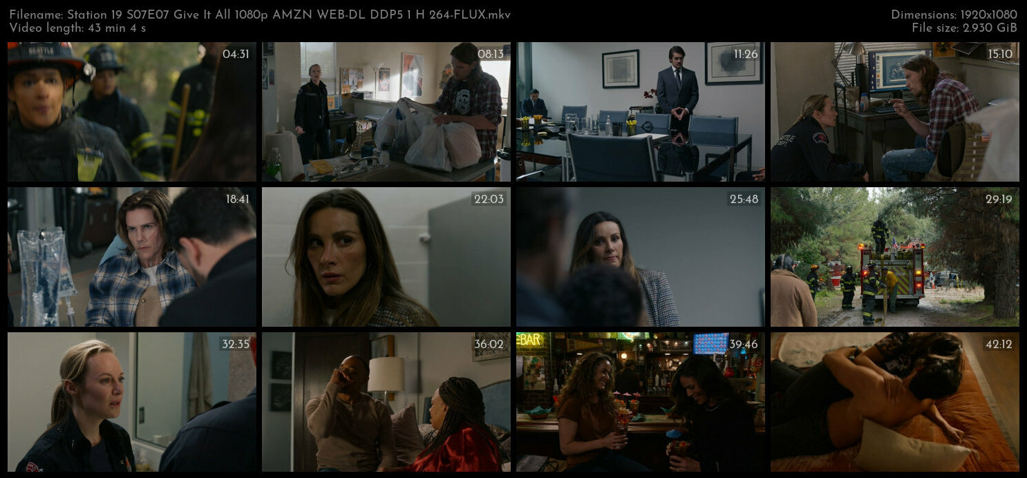 Station 19 S07E07 Give It All 1080p AMZN WEB DL DDP5 1 H 264 FLUX TGx