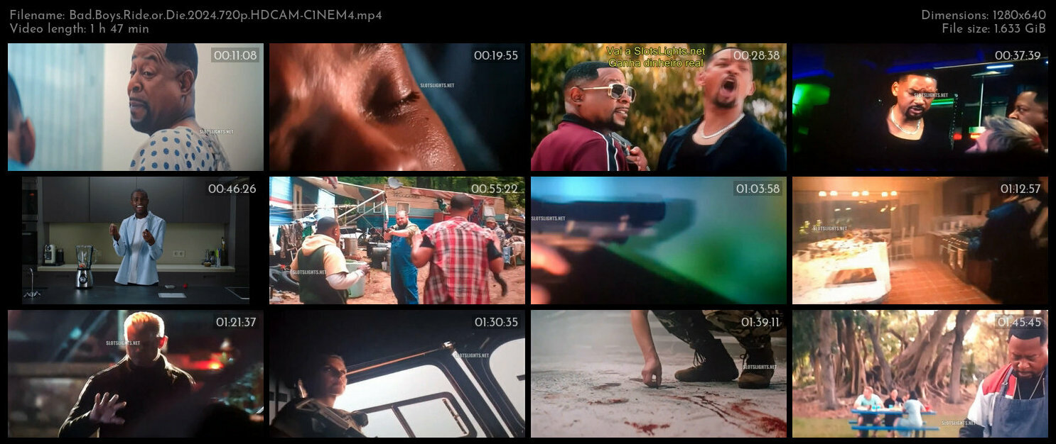 Bad Boys Ride or Die 2024 720p HDCAM C1NEM4