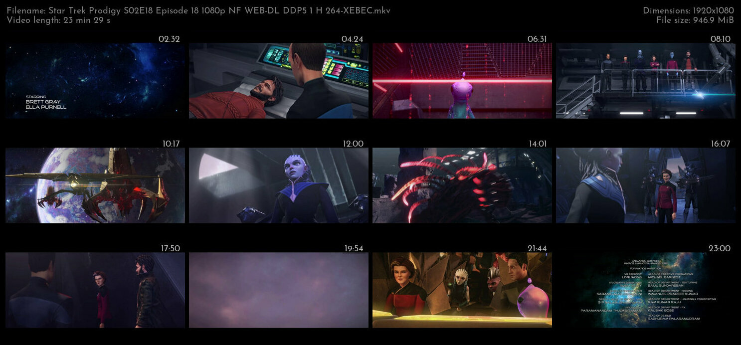 Star Trek Prodigy S02E18 Episode 18 1080p NF WEB DL DDP5 1 H 264 XEBEC TGx