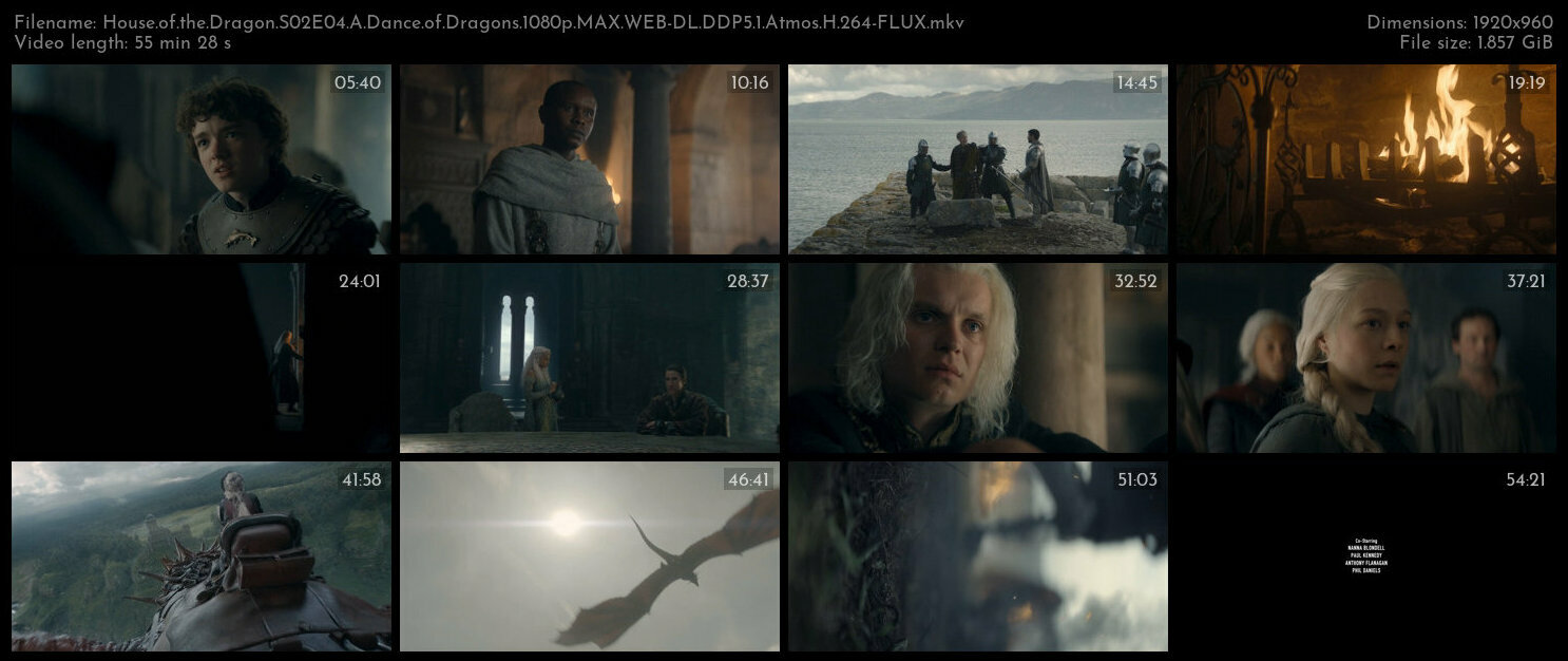 House of the Dragon S02E04 A Dance of Dragons 1080p MAX WEB DL DDP5 1 Atmos H 264 FLUX TGx