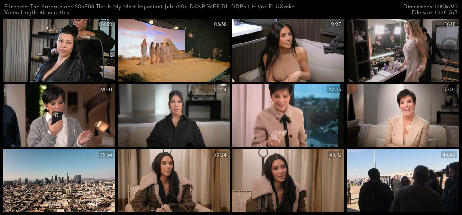 The Kardashians S05E08 This Is My Most Important Job 720p DSNP WEB DL DDP5 1 H 264 FLUX TGx