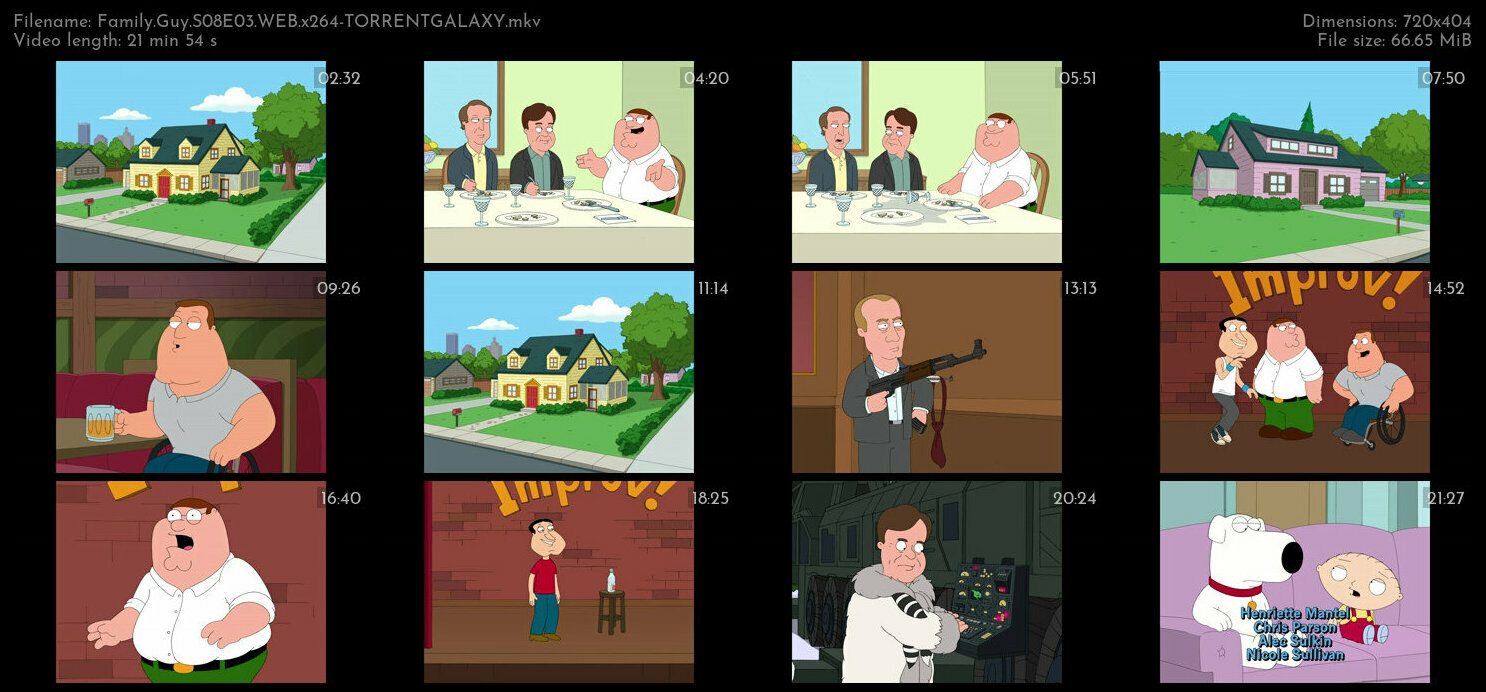 Family Guy S08E03 WEB x264 TORRENTGALAXY