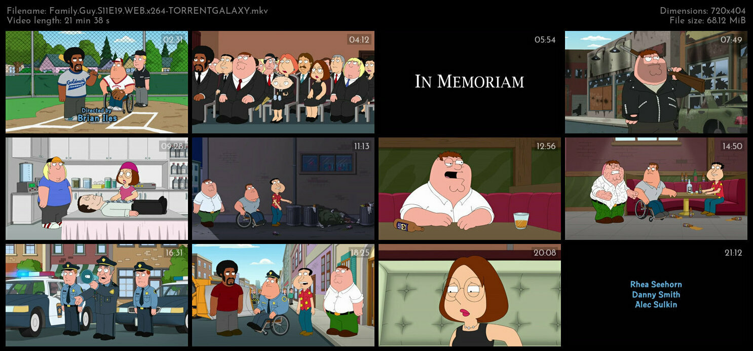 Family Guy S11E19 WEB x264 TORRENTGALAXY