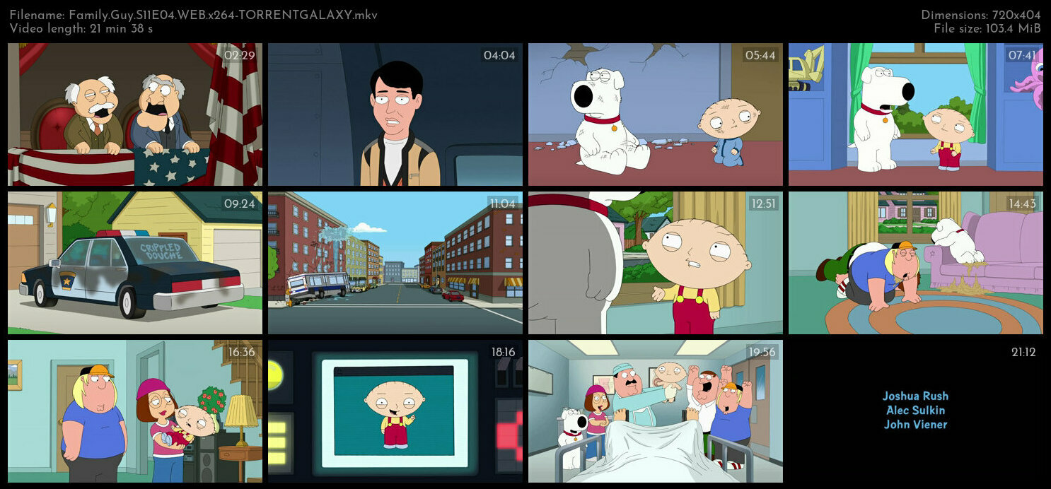 Family Guy S11E04 WEB x264 TORRENTGALAXY