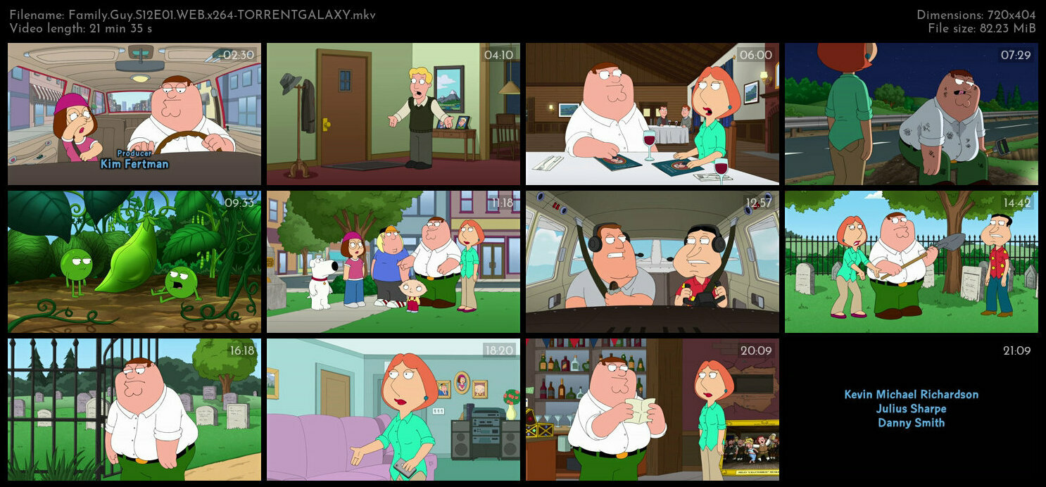 Family Guy S12E01 WEB x264 TORRENTGALAXY