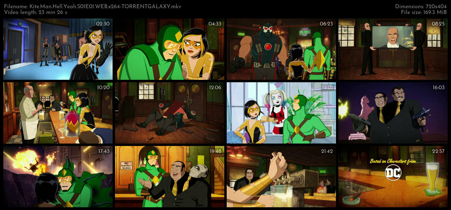 Kite Man Hell Yeah S01E01 WEB x264 TORRENTGALAXY