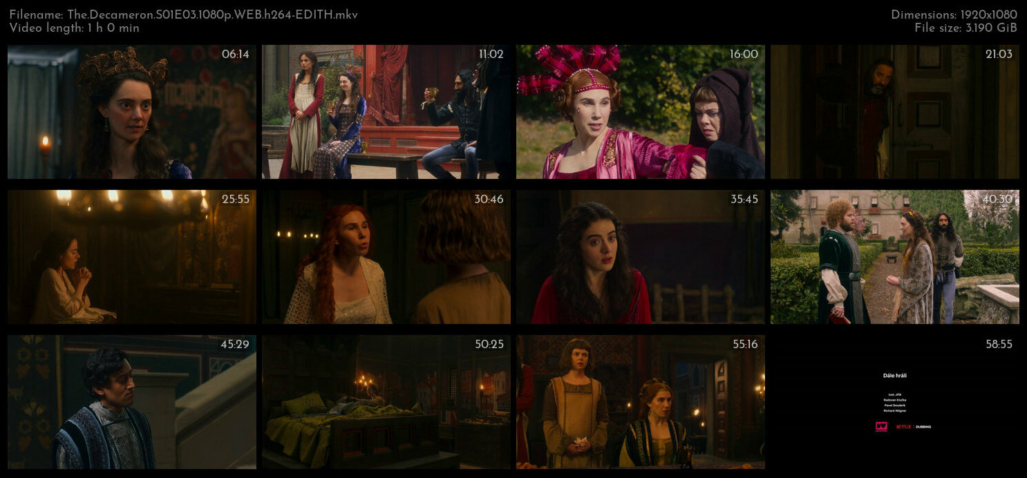 The Decameron S01 COMPLETE 1080p NF WEB h264 MIXED TGx