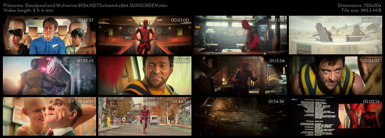 Deadpool and Wolverine 2024 HDTS c1nem4 x264 SUNSCREEN TGx