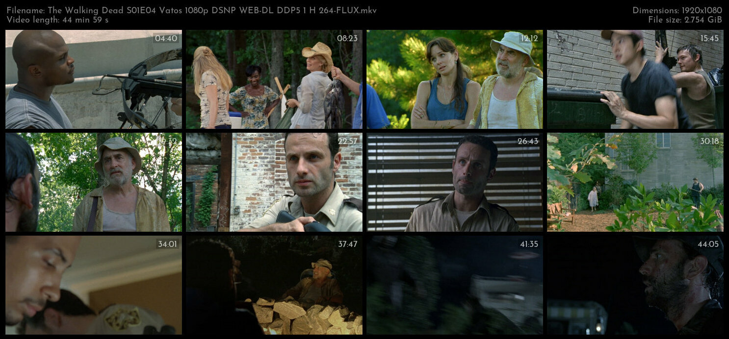 The Walking Dead S01E04 Vatos 1080p DSNP WEB DL DDP5 1 H 264 FLUX TGx