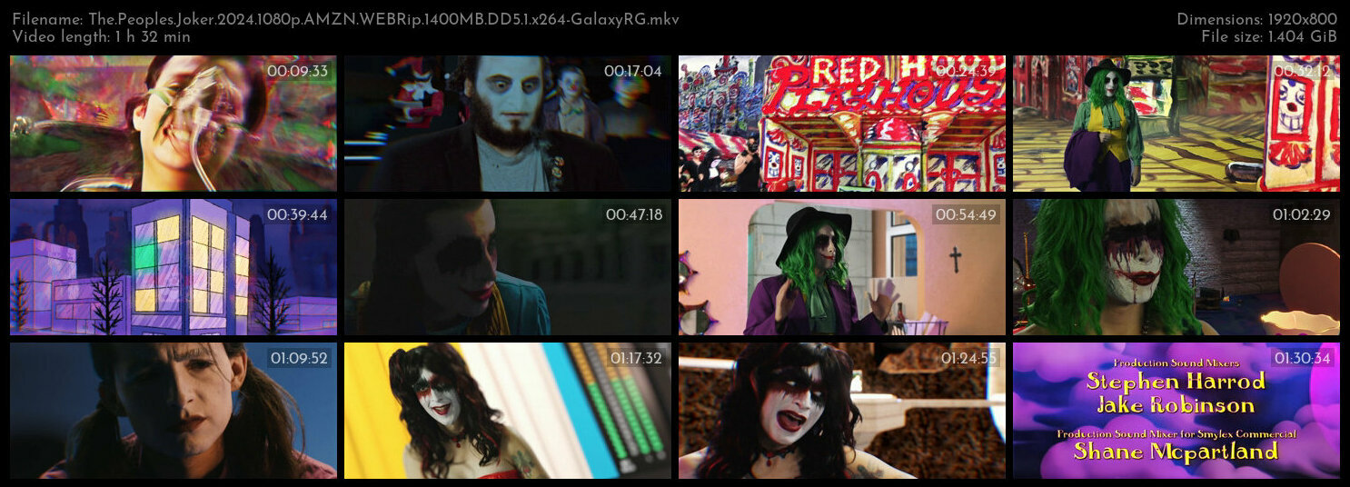 The Peoples Joker 2024 1080p AMZN WEBRip 1400MB DD5 1 x264 GalaxyRG