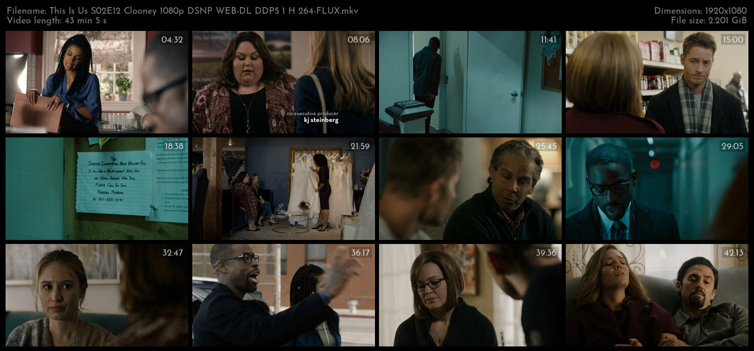 This Is Us S02E12 Clooney 1080p DSNP WEB DL DDP5 1 H 264 FLUX TGx