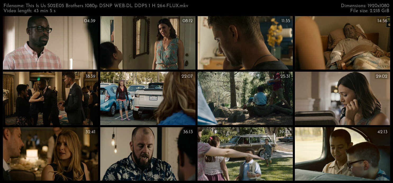 This Is Us S02E05 Brothers 1080p DSNP WEB DL DDP5 1 H 264 FLUX TGx