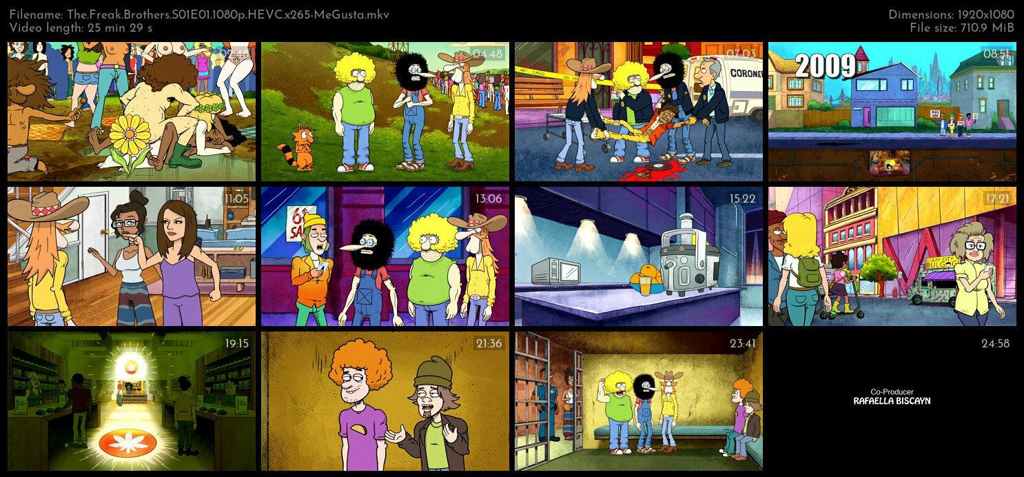 The Freak Brothers S01E01 1080p HEVC x265 MeGusta TGx