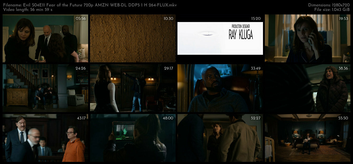 Evil S04E11 Fear of the Future 720p AMZN WEB DL DDP5 1 H 264 FLUX TGx