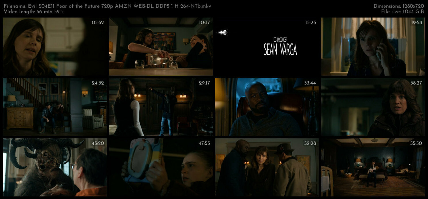 Evil S04E11 Fear of the Future 720p AMZN WEB DL DDP5 1 H 264 NTb TGx