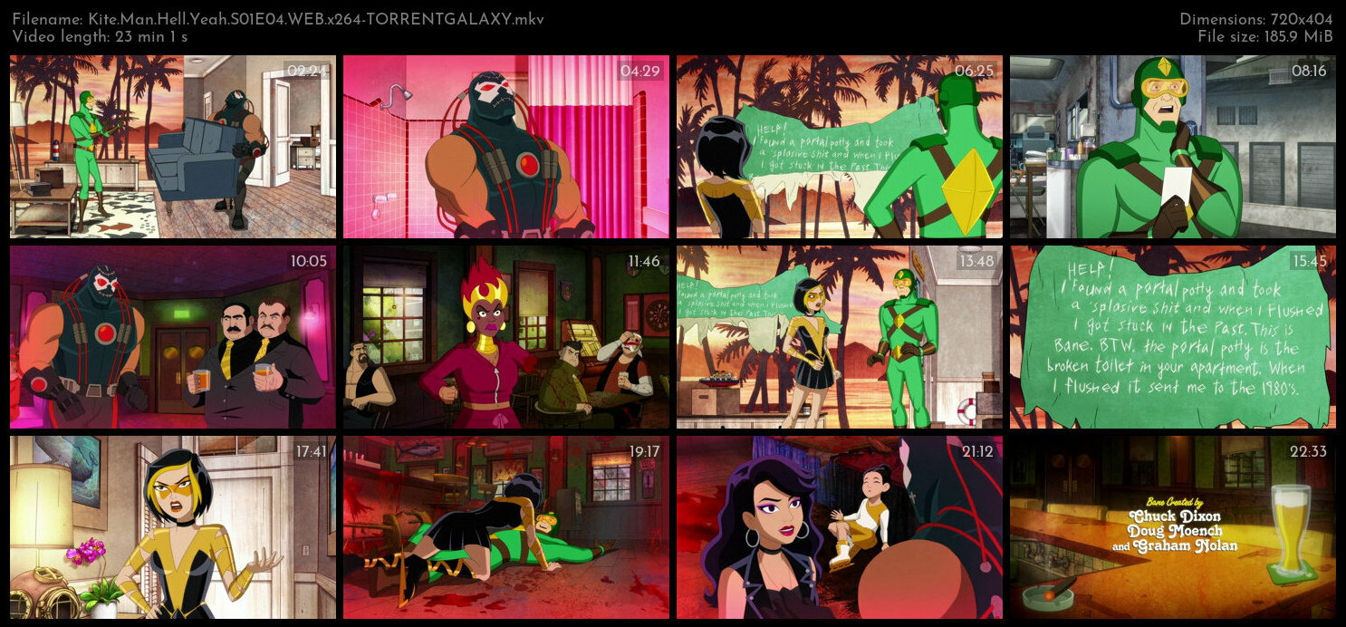 Kite Man Hell Yeah S01E04 WEB x264 TORRENTGALAXY