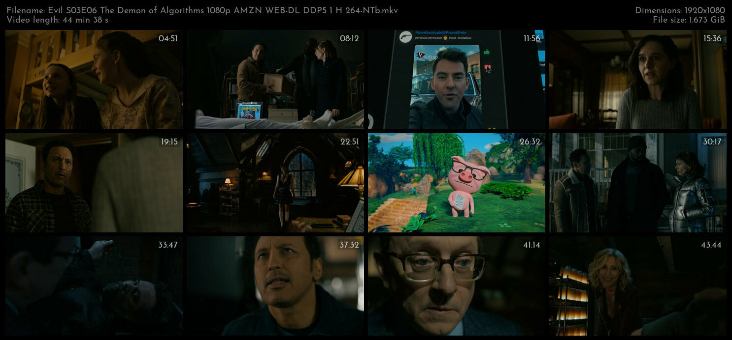 Evil S03E06 The Demon of Algorithms 1080p AMZN WEB DL DDP5 1 H 264 NTb TGx