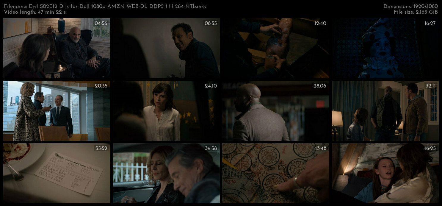 Evil S02E12 D Is for Doll 1080p AMZN WEB DL DDP5 1 H 264 NTb TGx