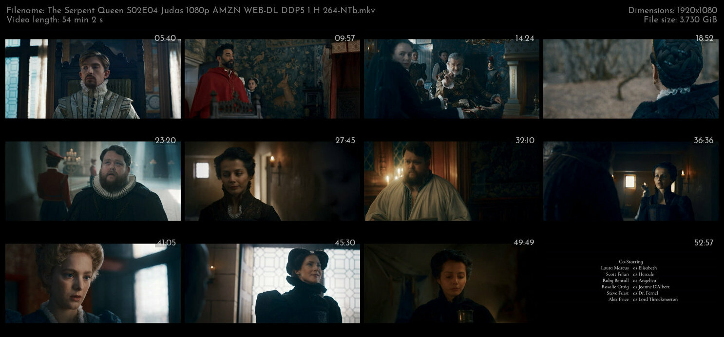 The Serpent Queen S02E04 Judas 1080p AMZN WEB DL DDP5 1 H 264 NTb TGx