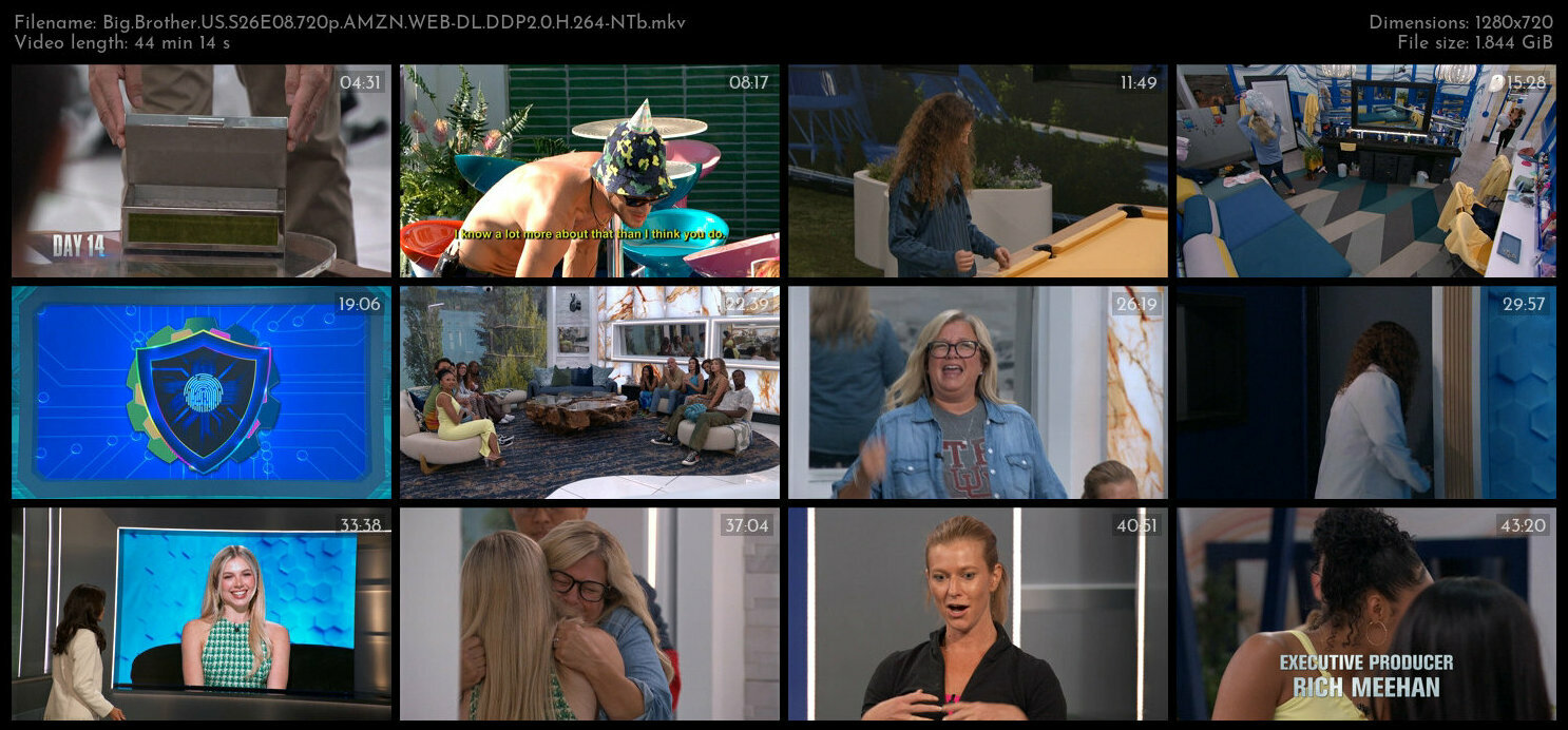 Big Brother US S26E08 720p AMZN WEB DL DDP2 0 H 264 NTb TGx