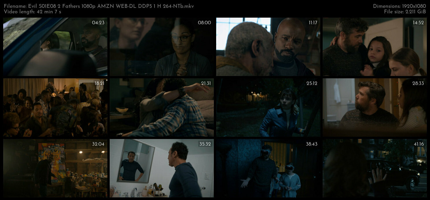 Evil S01E08 2 Fathers 1080p AMZN WEB DL DDP5 1 H 264 NTb TGx