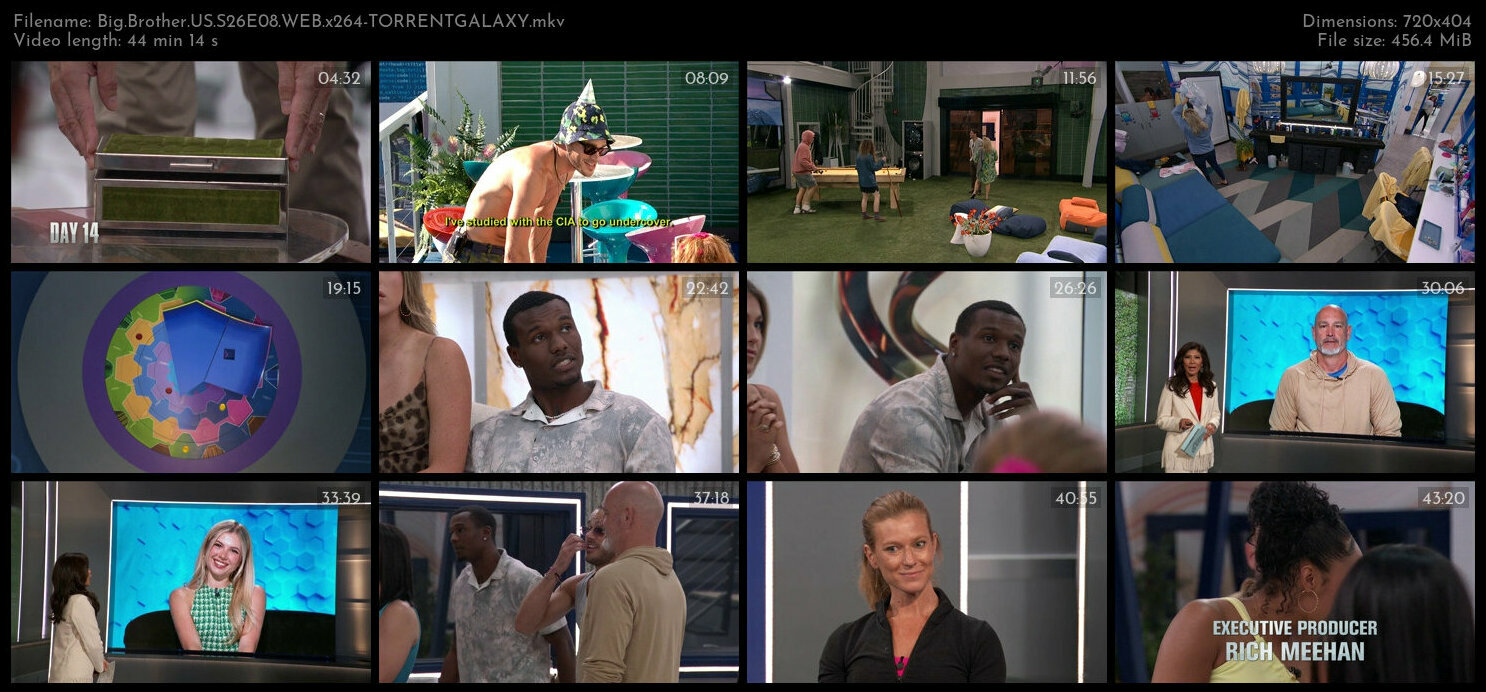 Big Brother US S26E08 WEB x264 TORRENTGALAXY