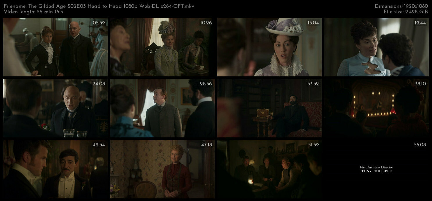 The Gilded Age S02E03 Head to Head 1080p Web DL x264 OFT TGx