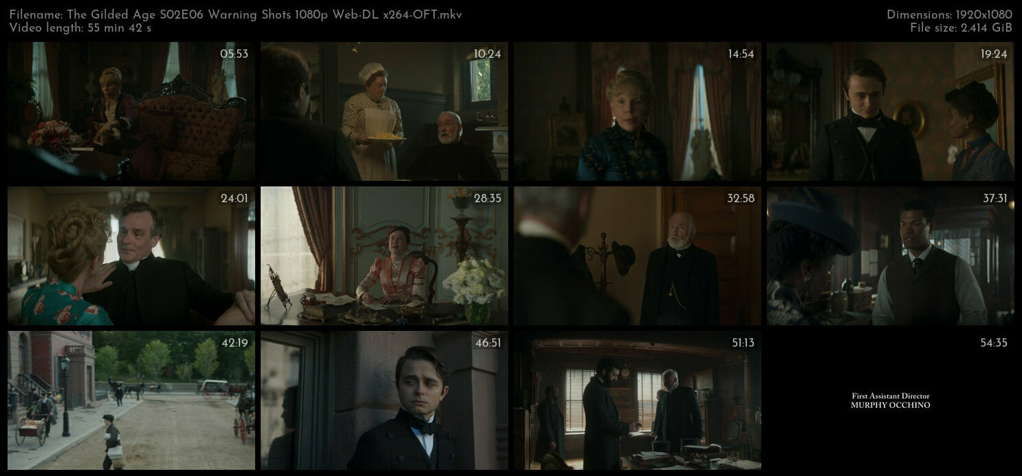 The Gilded Age S02E06 Warning Shots 1080p Web DL x264 OFT TGx