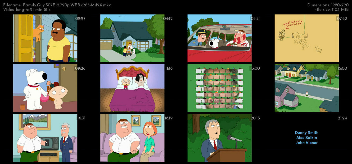 Family Guy S07E12 720p WEB x265 MiNX TGx