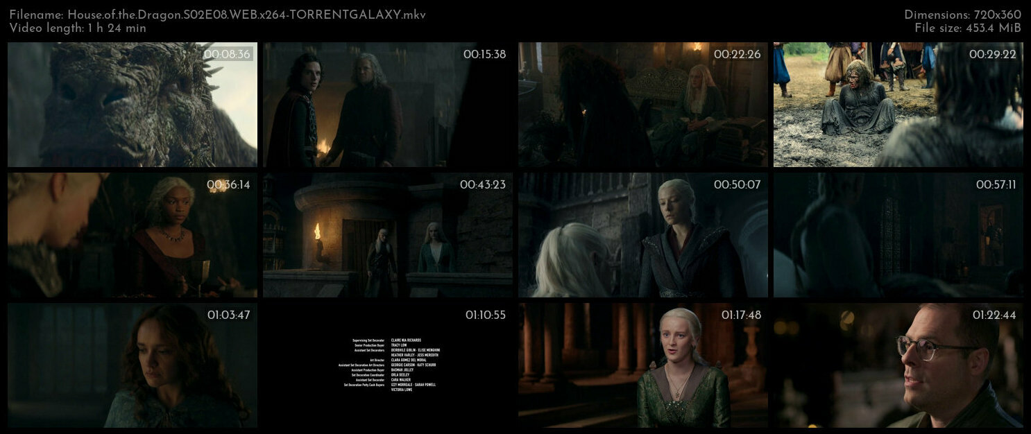 House of the Dragon S02E08 WEB x264 TORRENTGALAXY