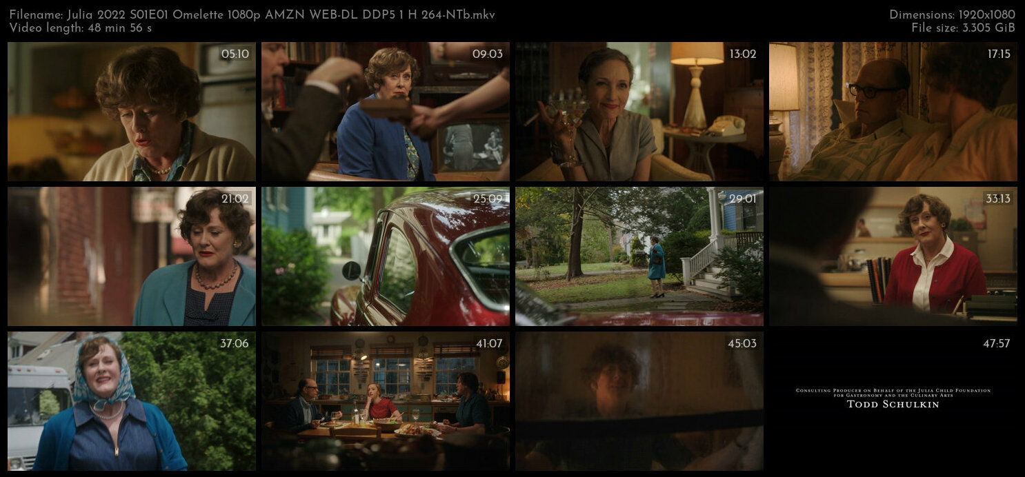 Julia 2022 S01E01 Omelette 1080p AMZN WEB DL DDP5 1 H 264 NTb TGx