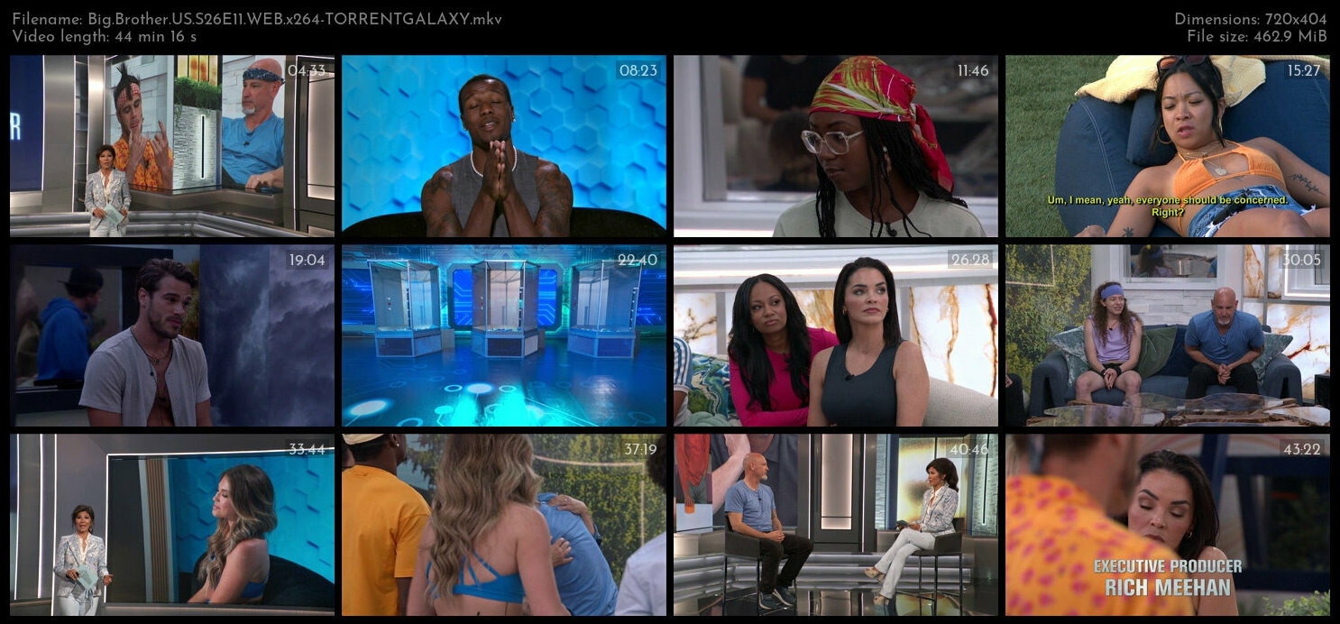 Big Brother US S26E11 WEB x264 TORRENTGALAXY