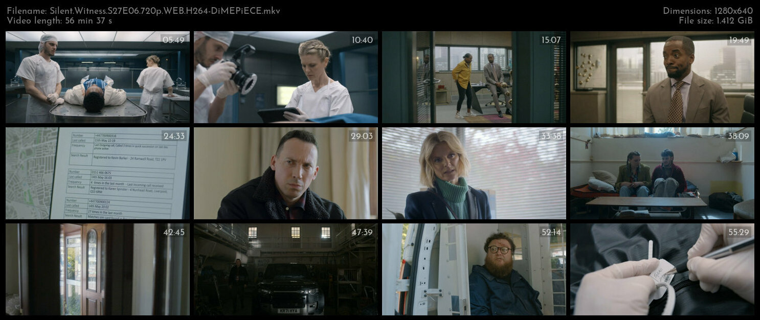 Silent Witness S27E06 720p WEB H264 DiMEPiECE TGx