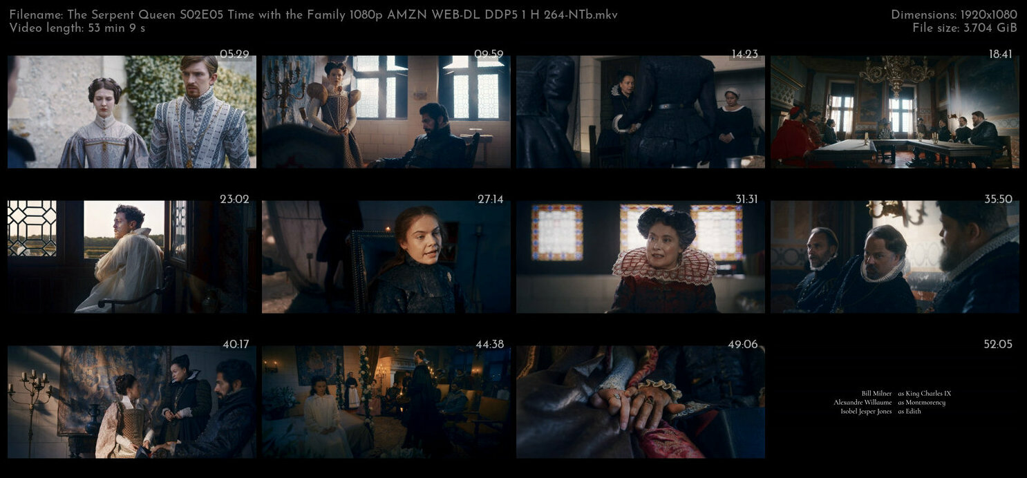 The Serpent Queen S02E05 Time with the Family 1080p AMZN WEB DL DDP5 1 H 264 NTb TGx