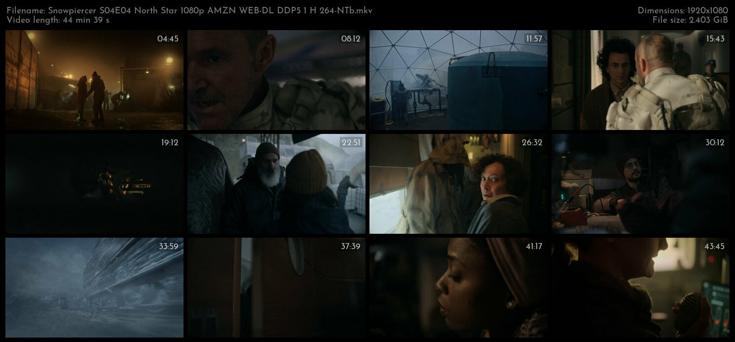 Snowpiercer S04E04 North Star 1080p AMZN WEB DL DDP5 1 H 264 NTb TGx