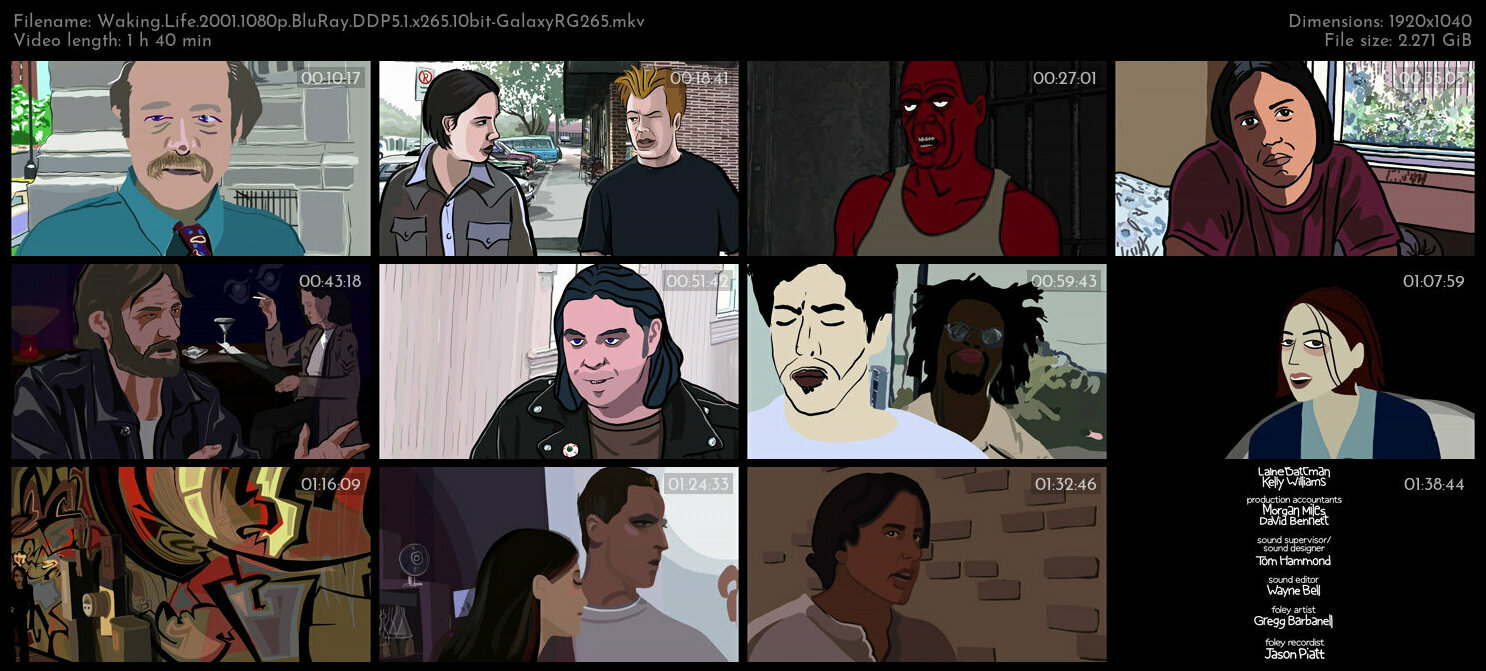 Waking Life 2001 1080p BluRay DDP5 1 x265 10bit GalaxyRG265