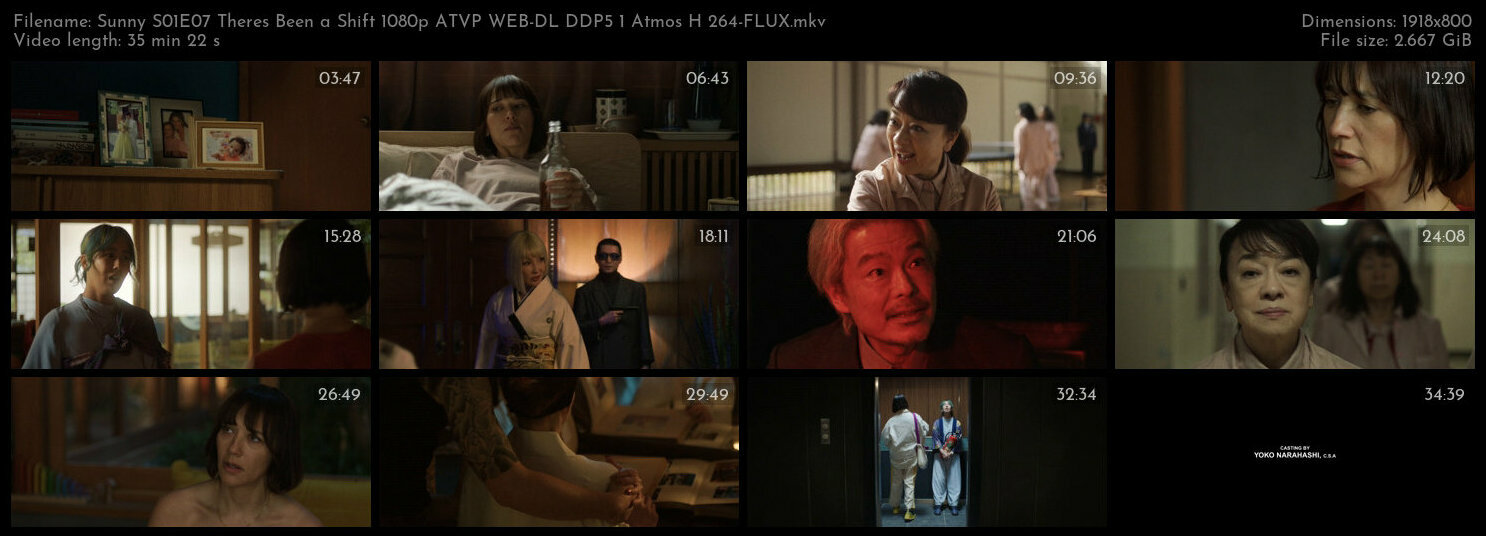 Sunny S01E07 Theres Been a Shift 1080p ATVP WEB DL DDP5 1 Atmos H 264 FLUX TGx