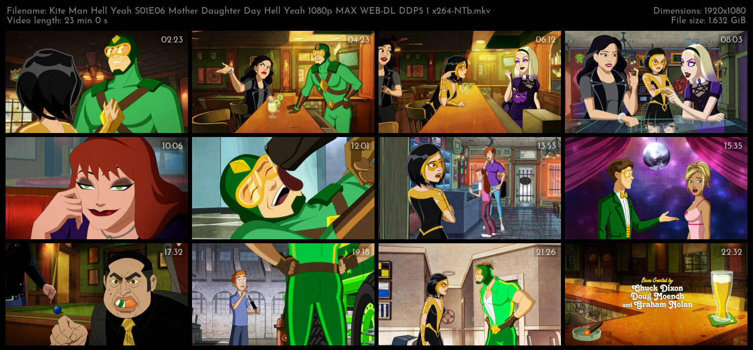 Kite Man Hell Yeah S01E06 Mother Daughter Day Hell Yeah 1080p MAX WEB DL DDP5 1 x264 NTb TGx