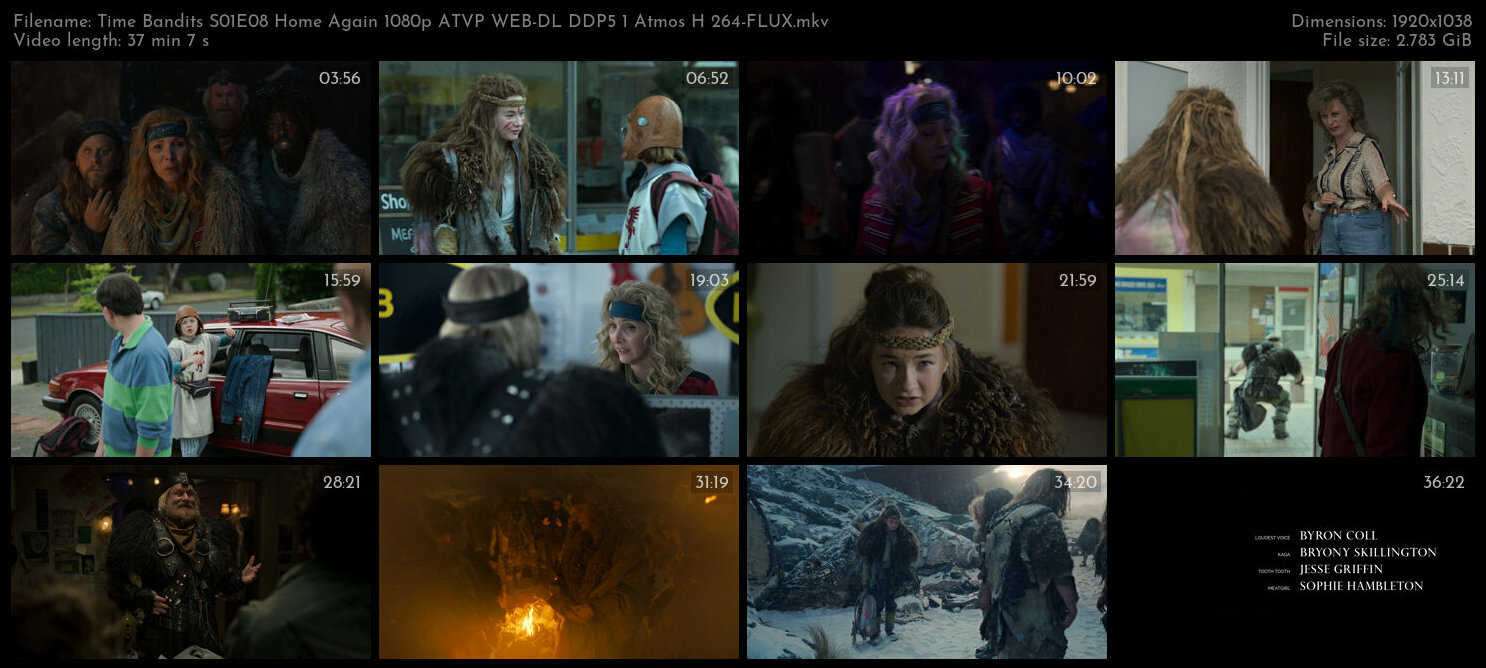 Time Bandits S01E08 Home Again 1080p ATVP WEB DL DDP5 1 Atmos H 264 FLUX TGx