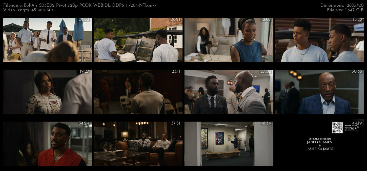 Bel Air S03E02 Pivot 720p PCOK WEB DL DDP5 1 x264 NTb TGx