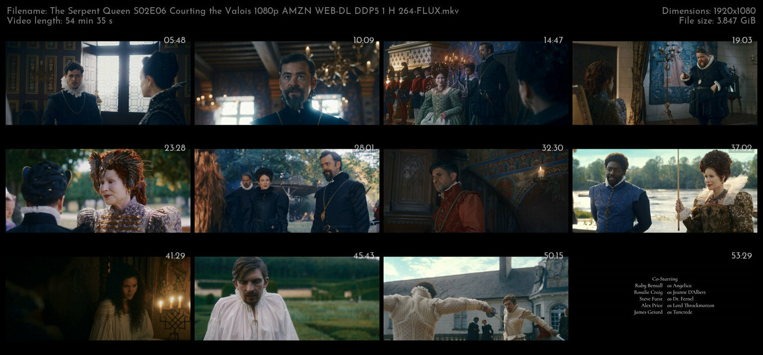 The Serpent Queen S02E06 Courting the Valois 1080p AMZN WEB DL DDP5 1 H 264 FLUX TGx