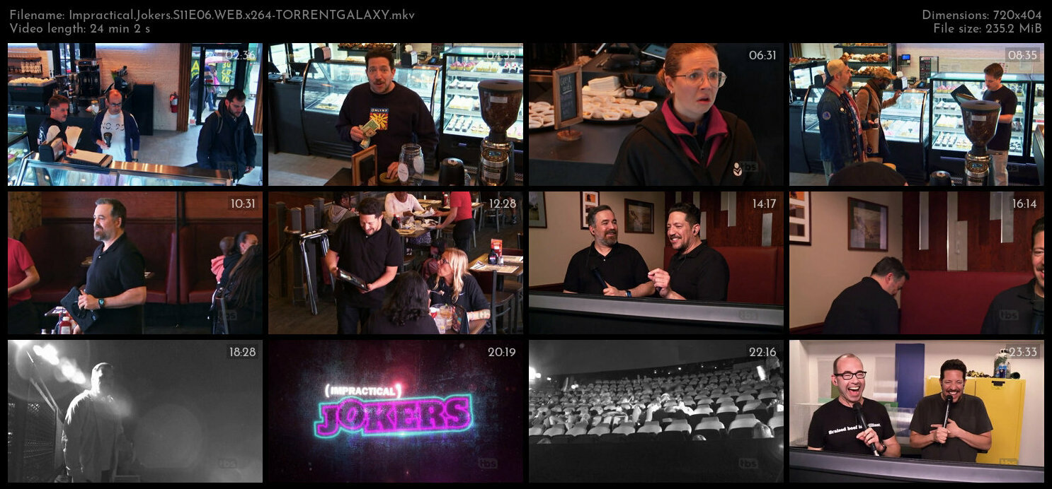 Impractical Jokers S11E06 WEB x264 TORRENTGALAXY