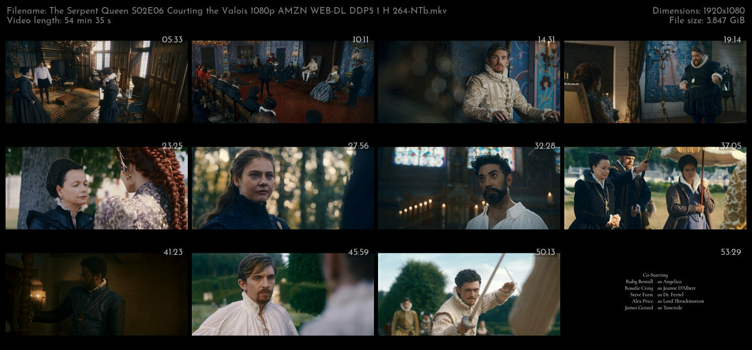 The Serpent Queen S02E06 Courting the Valois 1080p AMZN WEB DL DDP5 1 H 264 NTb TGx