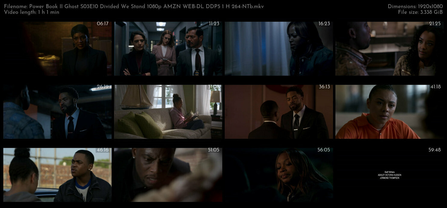 Power Book II Ghost S03E10 Divided We Stand 1080p AMZN WEB DL DDP5 1 H 264 NTb TGx